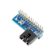 I2C Shield for Raspberry Pi with Inward Facing I2C Port